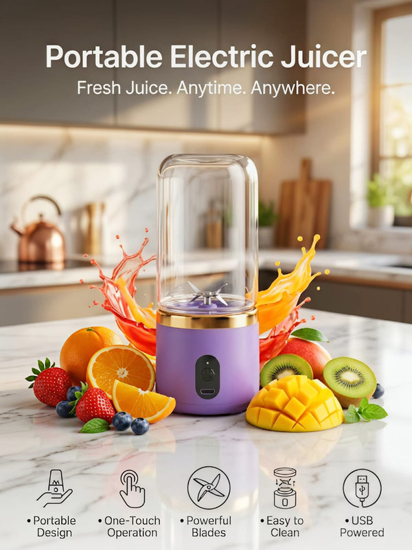 Blend & Go Pro — Portable Rechargeable Juicer Blender